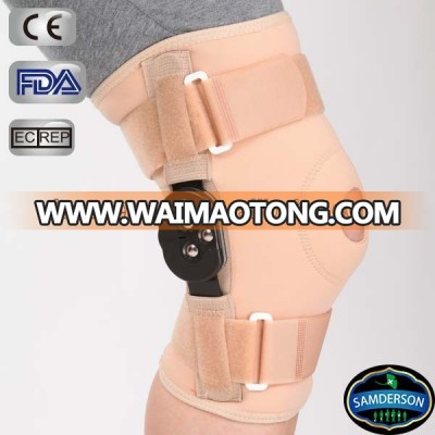 ROM Hinged Knee Stabilizer-Open knee for Arthritis, ACL, Meniscus Tear