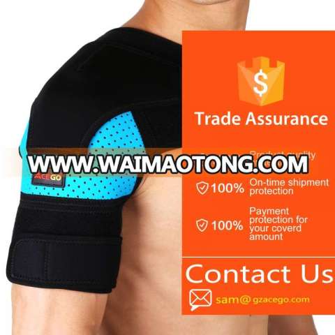 Order 500 Free Logo Adjustable Neoprene Compression Shoulder Back Support Brace